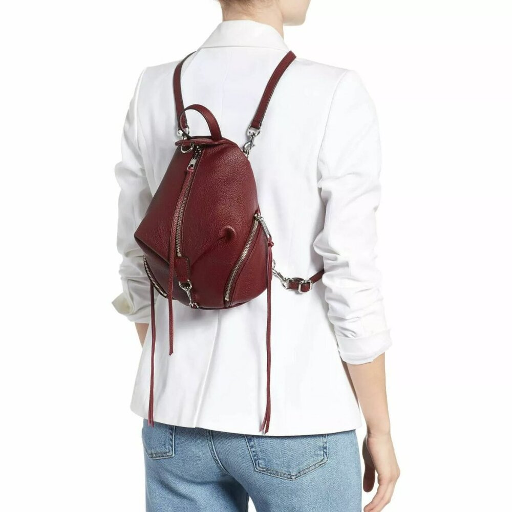 Rebecca Minkoff Mini Julian Leather Convertable Backpack